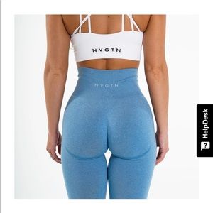 Blue NVGTN leggings - Size Small